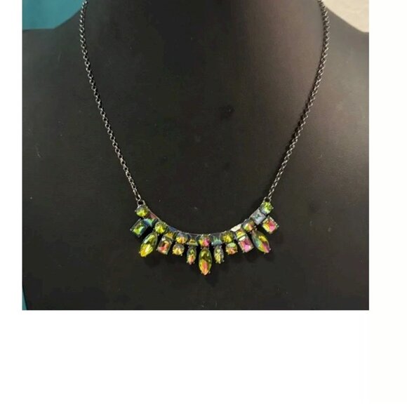 paparazzi Jewelry - Paparazzi Wish Upon A ROCK STAR Multi Oil Spill Necklace